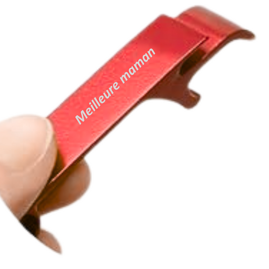 Porte-clés décapsuleur personnalisé