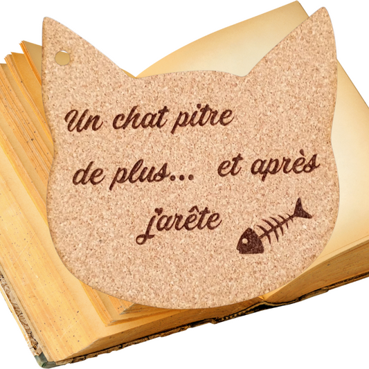 Marque page Chat