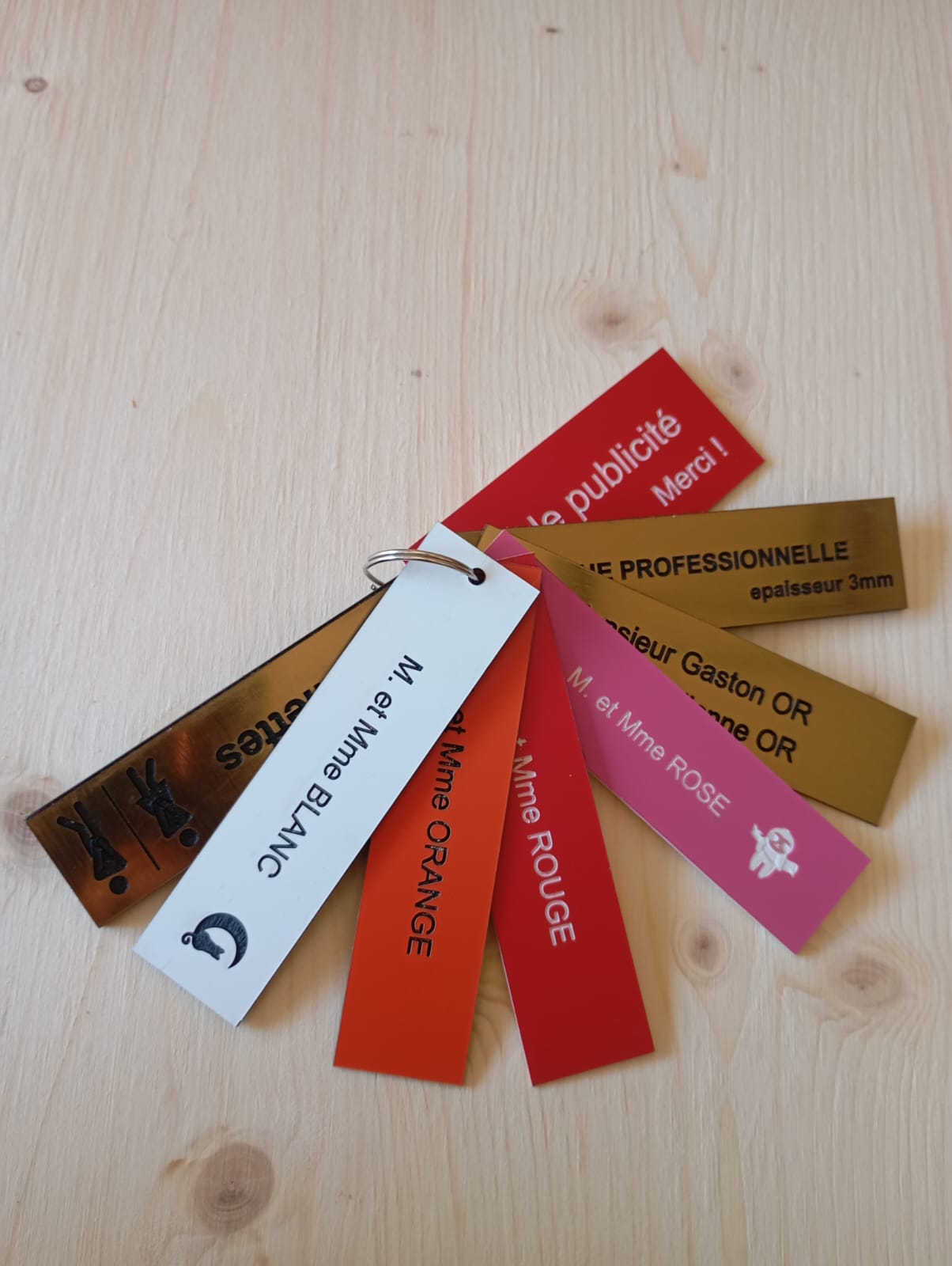 plaques signalétiquPlaques signalétiques, pour les particuliers et les professionnels