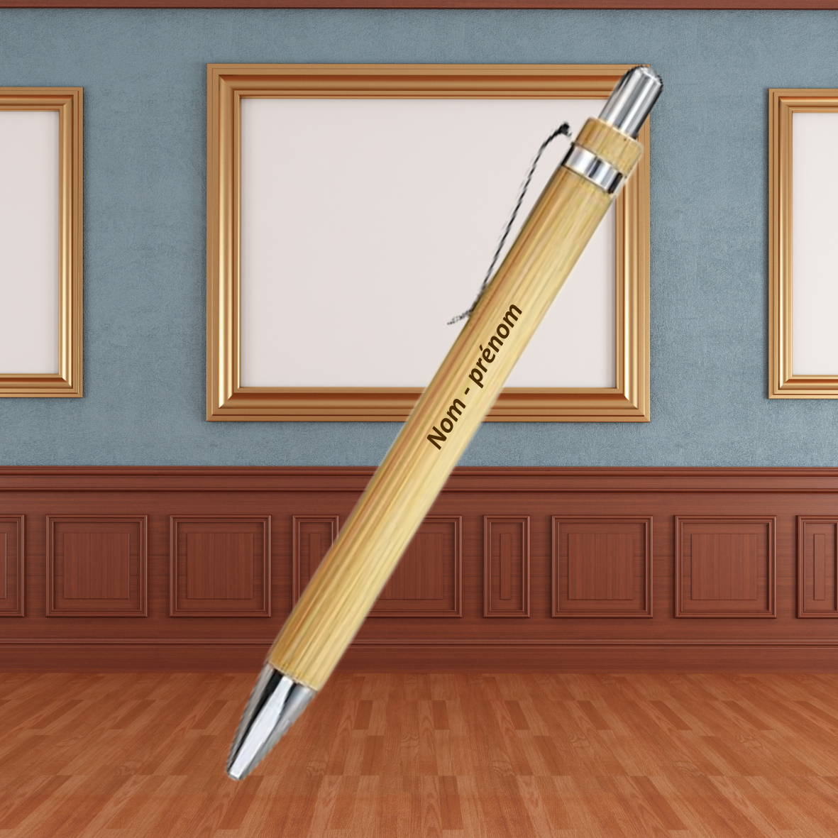 Stylo en bois personnalisé